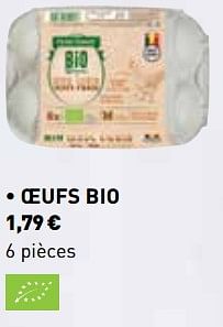 Promotions Oeufs bio - Produit maison - Lidl - Valide de 29/10/2018 à 31/12/2018 chez Lidl
