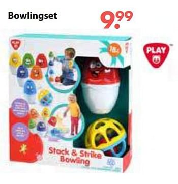 Promoties Bowlingset - Play-Go - Geldig van 01/11/2018 tot 30/11/2018 bij Europoint