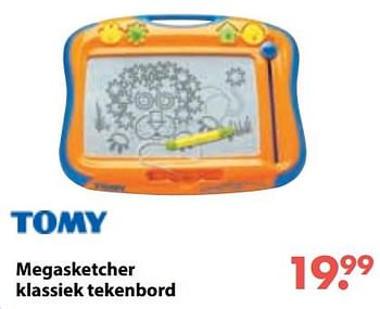 Promoties Megasketcher klassiek tekenbord - Tomy - Geldig van 01/11/2018 tot 30/11/2018 bij Europoint