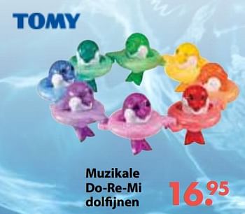 Promoties Muzikale do-re-mi dolfijnen - Tomy - Geldig van 01/11/2018 tot 30/11/2018 bij Europoint