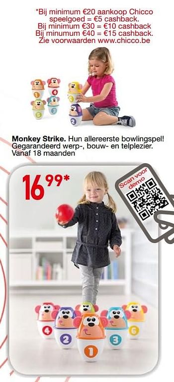 Promoties Monkey strike - Huismerk - Multi-Land - Geldig van 25/10/2018 tot 06/12/2018 bij Multi-Land