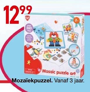 Promoties Mozaïekpuzzel - Play-Go - Geldig van 25/10/2018 tot 06/12/2018 bij Multi-Land