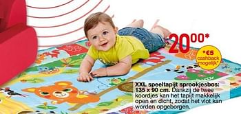 Promoties Xxl speeltapijt sprookjesbos - Huismerk - Multi-Land - Geldig van 25/10/2018 tot 06/12/2018 bij Multi-Land