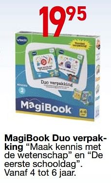 Promoties Magibook duo verpak- king - Vtech - Geldig van 25/10/2018 tot 06/12/2018 bij Delva Shopping
