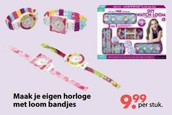Promotions Maak je eigen horloge met loom bandjes - Produit Maison - Europoint - Valide de 01/11/2018 à 30/11/2018 chez Europoint