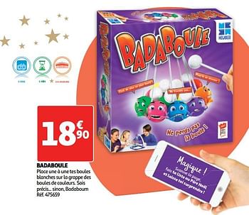 Megableu Badaboule - En promotion chez Auchan Ronq
