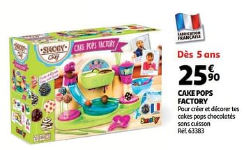 Promoties Cake pops factory - Smoby - Geldig van 19/10/2018 tot 16/12/2018 bij Auchan
