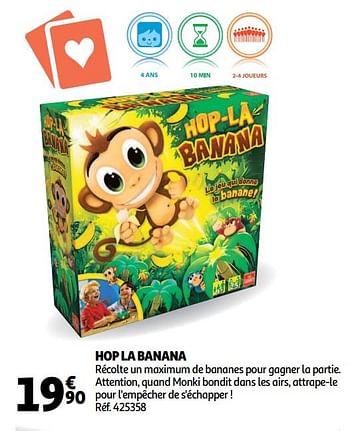 Promotions Hop la banana - Goliath - Valide de 19/10/2018 à 16/12/2018 chez Auchan Ronq