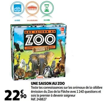 Promotions Une saison au zoo - Lansay - Valide de 19/10/2018 à 16/12/2018 chez Auchan Ronq