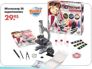 Promoties Microscoop 30 experimenten - Buki France - Geldig van 01/11/2018 tot 30/11/2018 bij Europoint