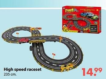 Promoties High speed raceset - Track - Geldig van 01/11/2018 tot 30/11/2018 bij Europoint