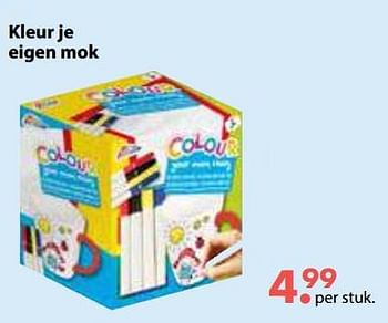 Promoties Kleur je eigen mok - Grafix - Geldig van 01/11/2018 tot 30/11/2018 bij Europoint