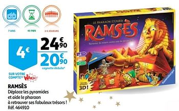 Promotions Ramsès - Ravensburger - Valide de 19/10/2018 à 16/12/2018 chez Auchan Ronq