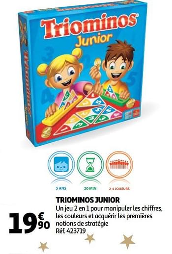 Promoties Triominos junior - Goliath - Geldig van 19/10/2018 tot 16/12/2018 bij Auchan