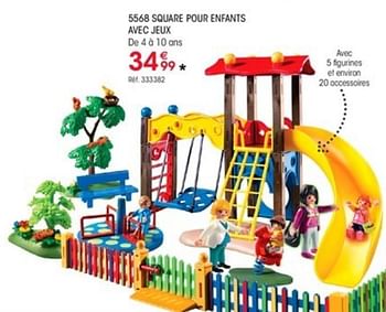 Promoties 5568 square pour enfants avec jeux - Huismerk - Oxybul - Geldig van 01/10/2018 tot 31/12/2018 bij Oxybul