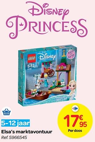 Promoties Elsa`s marktavontuur - Lego - Geldig van 24/10/2018 tot 06/12/2018 bij Carrefour