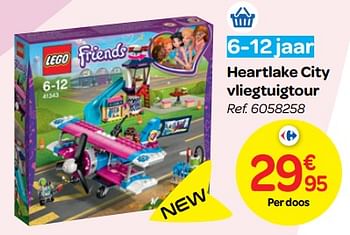 Promoties Heartlake city vliegtuigtour - Lego - Geldig van 24/10/2018 tot 06/12/2018 bij Carrefour