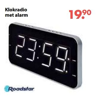 Promotions Klokradio met alarm - Roadstar - Valide de 01/11/2018 à 30/11/2018 chez Europoint