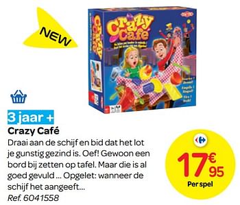 Promoties Crazy café - IMC Toys - Geldig van 24/10/2018 tot 06/12/2018 bij Carrefour