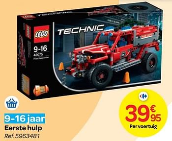 Promoties Eerste hulp - Lego - Geldig van 24/10/2018 tot 06/12/2018 bij Carrefour
