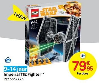 Promoties Imperial tie fighter - Lego - Geldig van 24/10/2018 tot 06/12/2018 bij Carrefour