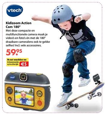 Promoties Kidizoom action cam 180 - Vtech - Geldig van 01/11/2018 tot 30/11/2018 bij Europoint
