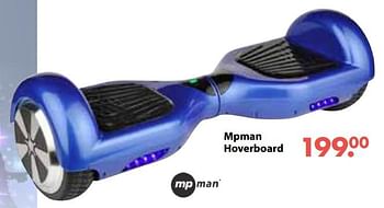 Promoties Mpman hoverboard - MP Man - Geldig van 01/11/2018 tot 30/11/2018 bij Europoint