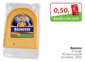 Promotions Beemster fromage mi-vieux ou `jeune - Beemster - Valide de 01/11/2018 à 30/11/2018 chez Intermarche