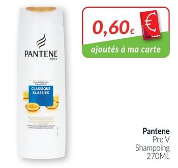 Promotions Pantene pro v shampoin - Pantene - Valide de 01/11/2018 à 30/11/2018 chez Intermarche