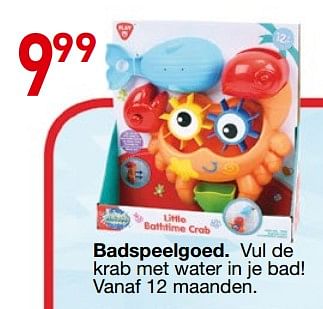 Promoties Badspeelgoed - Play-Go - Geldig van 25/10/2018 tot 06/12/2018 bij Deproost