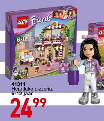 Promoties 41311 heartlake pizzeria - Lego - Geldig van 25/10/2018 tot 06/12/2018 bij Multi-Land
