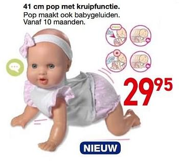 Promoties Pop met kruipfunctie - Loko toys - Geldig van 25/10/2018 tot 06/12/2018 bij Delva Shopping