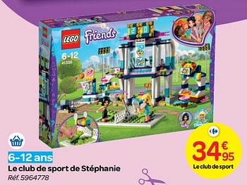 Promotions Le club de sport de stéphanie - Lego - Valide de 24/10/2018 à 06/12/2018 chez Carrefour