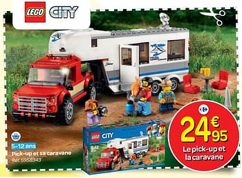 Promotions Pick-up et sa caravane - Lego - Valide de 24/10/2018 à 06/12/2018 chez Carrefour