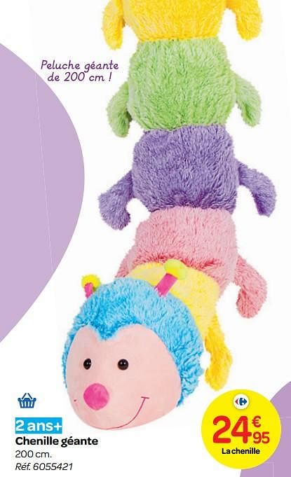 peluche geante carrefour