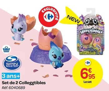 Promoties Set de 2 colleggtibles - Spin Master - Geldig van 24/10/2018 tot 06/12/2018 bij Carrefour
