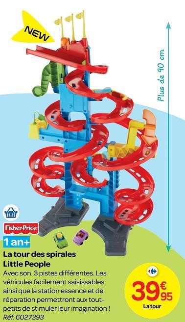 la tour des spirales fisher price