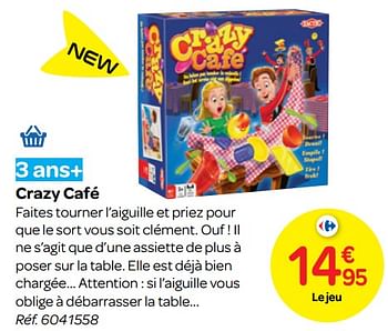 Promotions Crazy café - IMC Toys - Valide de 24/10/2018 à 06/12/2018 chez Carrefour
