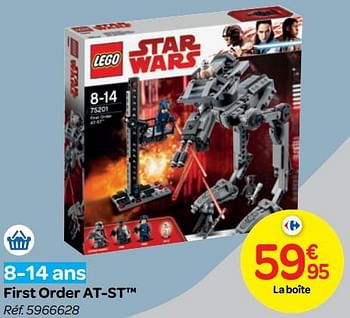 Promotions First order at-st - Lego - Valide de 24/10/2018 à 06/12/2018 chez Carrefour