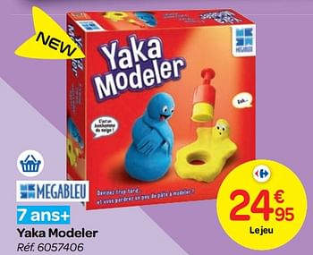 Promotions Yaka modeler - Megableu - Valide de 24/10/2018 à 06/12/2018 chez Carrefour
