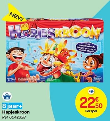 Promoties Hapjeskroon - Hasbro - Geldig van 24/10/2018 tot 06/12/2018 bij Carrefour