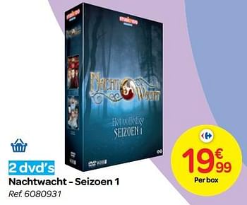 Promotions Nachtwacht - seizoen 1 - Studio 100 - Valide de 24/10/2018 à 06/12/2018 chez Carrefour