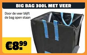 Promoties Big bag 300l met veer - Huismerk - Bouwcenter Frans Vlaeminck - Geldig van 01/11/2018 tot 30/11/2018 bij Bouwcenter Frans Vlaeminck