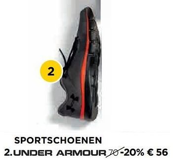 Promoties Sportschoenen - Under Armour - Geldig van 29/10/2018 tot 28/11/2018 bij Molecule