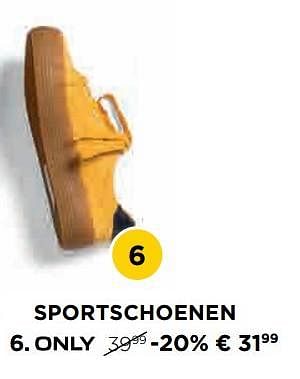 Promoties Sportschoenen - Only - Geldig van 29/10/2018 tot 28/11/2018 bij Molecule