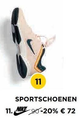 Promoties Sportschoenen - NIKE - Geldig van 29/10/2018 tot 28/11/2018 bij Molecule
