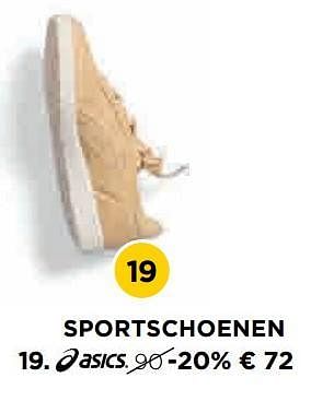 Promotions Sportschoenen - Asics - Valide de 29/10/2018 à 28/11/2018 chez Molecule