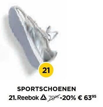 Promoties Sportschoenen - Reebok - Geldig van 29/10/2018 tot 28/11/2018 bij Molecule
