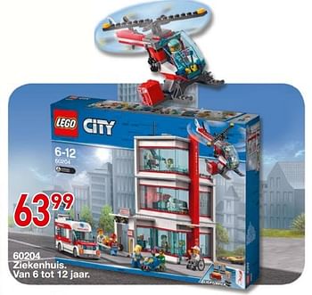 Promoties 60204 ziekenhuis - Lego - Geldig van 25/10/2018 tot 06/12/2018 bij Multi-Land
