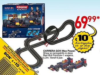 Promoties Carrera go!!! max power - Carrera - Geldig van 25/10/2018 tot 06/12/2018 bij Tuf Tuf